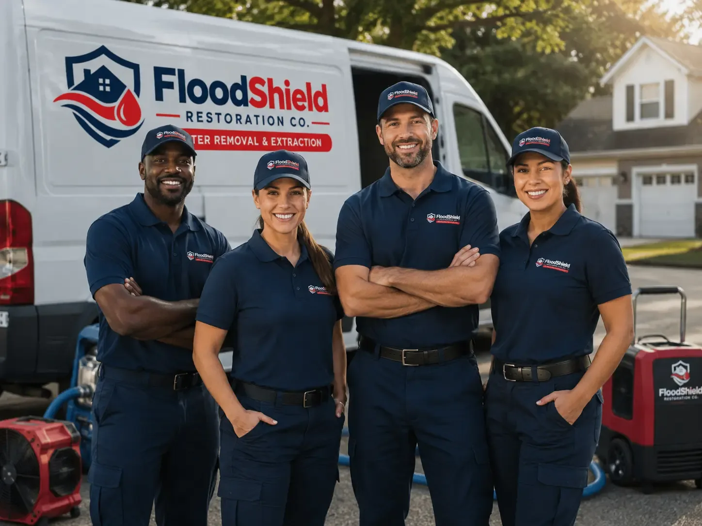 Flood Damage Restoration company in Mark Center, OH