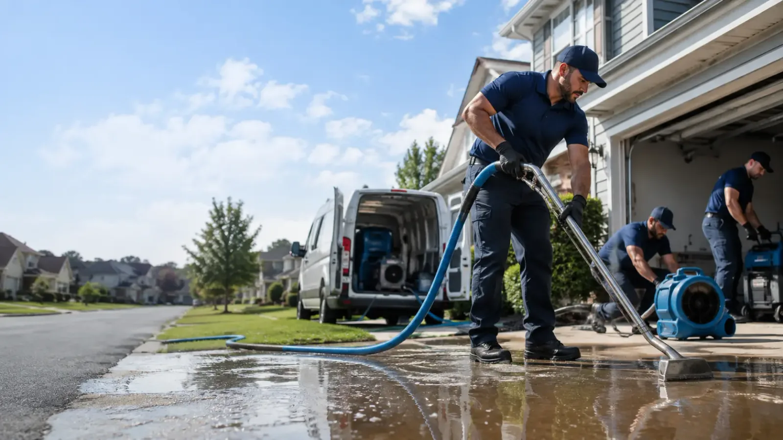 Flood Damage Restoration in Mark Center, OH